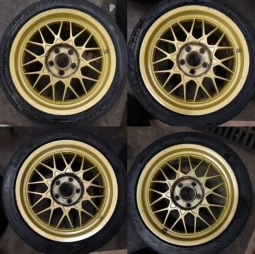 BBS RG-2 アルミホイール 17インチ  4本セット 5穴 114.3