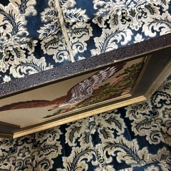 値下げ【縁起物♡】刺繍画ハンドメイド (額付き)の画像