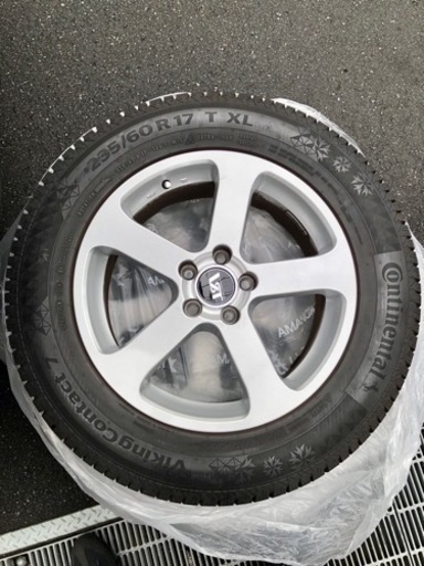 【取り引き終了】スタッドレスタイヤ＋アルミホイール