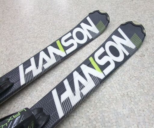 HANSON 110cm ジュニア カービングスキー SPYDER ジュニア スキー板&ビンディング ハンソン 2点セット ☆ 札幌市 北区 屯田
