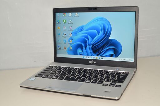 中古軽量 ノートPC 先取り 最新OS Windows11 富士通 S936/M 高性能 i5-6300U/メモリ4GB/HDD500GB/13.3インチ/無線内蔵/便利なソフト多数