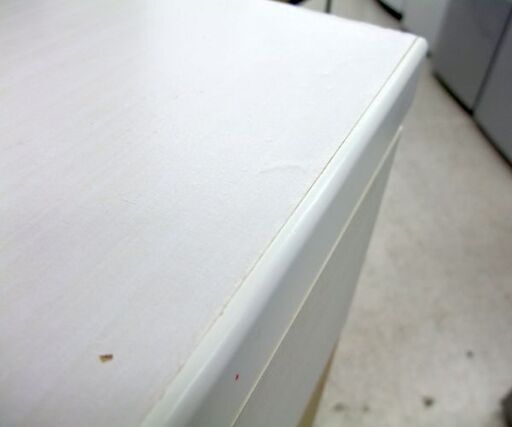 ニトリ チェストラック 幅約84cm 「ランダム2 80」ホワイト リビング収納 飾り棚付きチェスト ☆ 札幌市 北区 屯田 