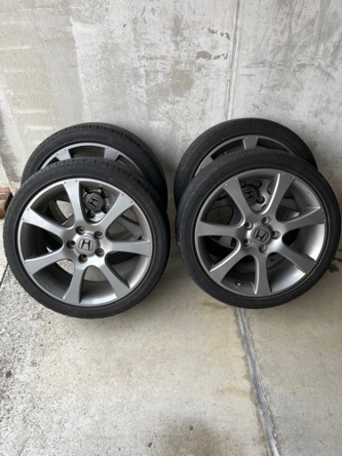 オデッセイRB1アブソルート後期 純正18インチアルミホイール