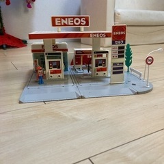 売れました★トミカタウンシリーズ　ガソリンスタンド　エネオス　ENEOSの画像