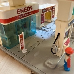 売れました★トミカタウンシリーズ　ガソリンスタンド　エネオス　ENEOSの画像