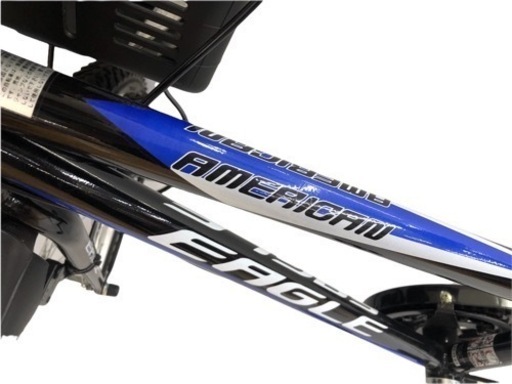 【美品】AMERICAN EAGLE 24インチ自転車 ギア付き
