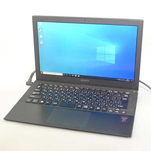 新品爆速SSD 中古美品 軽量 薄型 ノートパソコン フルHD 11.6型 SONY SVP112A16N 第4世代Core i3 4GB 無線 カメラ Windows10 Office