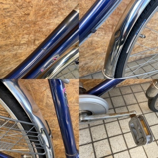 shikishima SWEET LIB  日本製 シティサイクル26インチ 内装3段ギアお買い物 街乗り