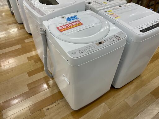1年保証付き！SHARP 　全自動洗濯機　7.0kg【トレファク岸和田】