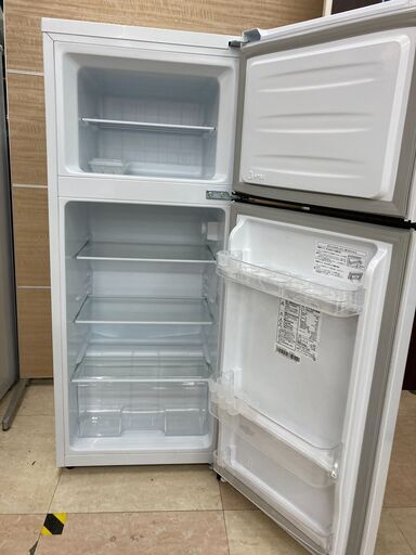 中古　動作確認済み　2ドア冷蔵庫　ハイセンス　HR-B1201　120リットル　右開き　ホワイト　管理番号JTH-02