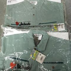 作業着　上下　サイズ色々まとめ売り　グリーンの画像