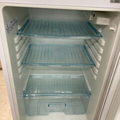 中古　動作確認済み　2ドア冷蔵庫　アビテラックス　AR-143E　138リットル　右開き　ホワイト　管理番号JTH-04の画像