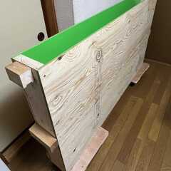 大型有機ELテレビ運搬に便利!! 運搬用木箱の画像