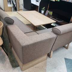 シギヤマ家具/SAVONAⅡ（サボナⅡ）/コーナーダイニング4点セット