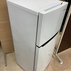 中古　動作確認済み　2ドア冷蔵庫　ハイセンス　HR-B12C　120リットル　右開き　ホワイト　管理番号JTH-06の画像