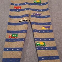 【新品】MIKIHOUSE ニットレギンス 100cmの画像