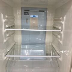 中古　動作確認済み　2ドア冷蔵庫　SHARPシャープ　SJ-PD14T-N　137リットル　右開き　グレー　管理番号JTH-08の画像