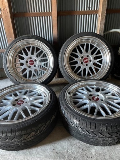 BBS LM風　20inch タイヤ付きホイール