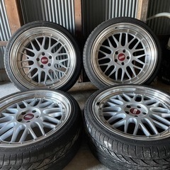 BBS LM風　20inch タイヤ付きホイール