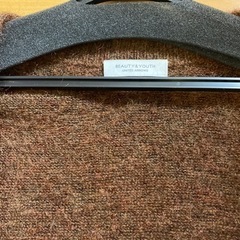 BEAUTY&YOUTH✴️赤茶ロングコート❤︎(ウール＋モヘア)の画像