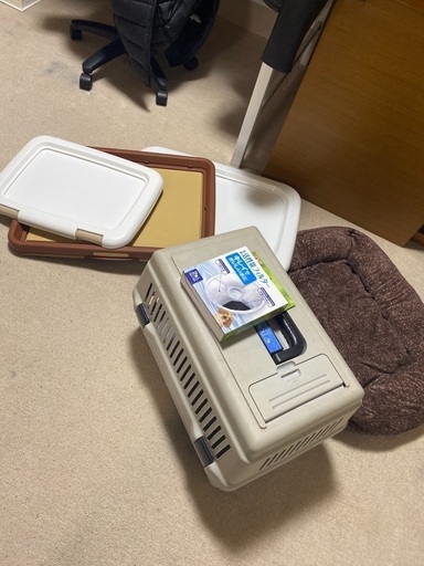 中型犬に使用していました飼育セット！