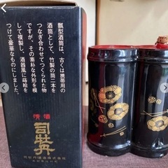 50年くらい前の古い酒樽　