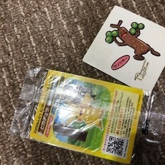 小物入れとポケモンシールの画像