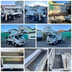 全国登録乗り入れOK！H17年トヨタダイナディーゼルターボ！14.6メートル高所作業車！タダノAT146TE!油圧ウインチブーム付き！活線作業車#アイチの画像