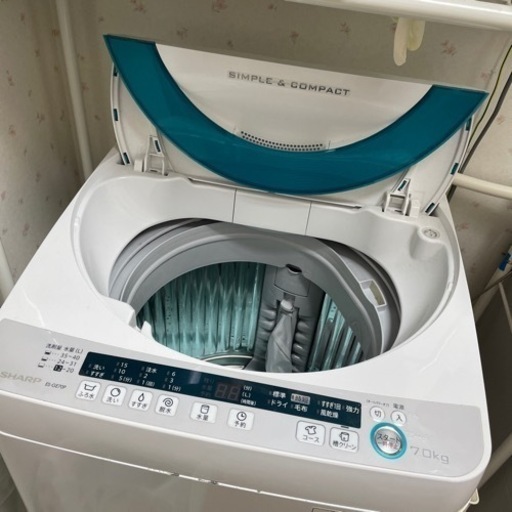 SHARP洗濯機お譲りします