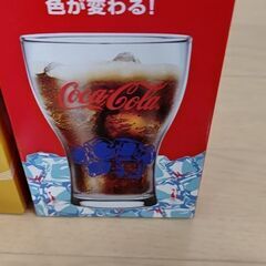 未使用　4個セット　コカ・コーラ　オリンピック協賛グラスの画像