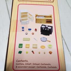 【おまけ付き】シルバニアファミリーclassic　kitchin（海外版）の画像