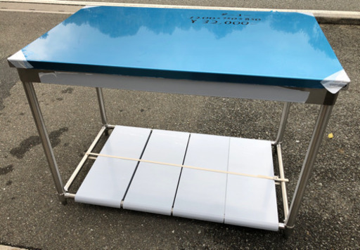 ⭐︎未使用品　タニコー　作業台　1200×750×850mm  厨房機器⭐︎