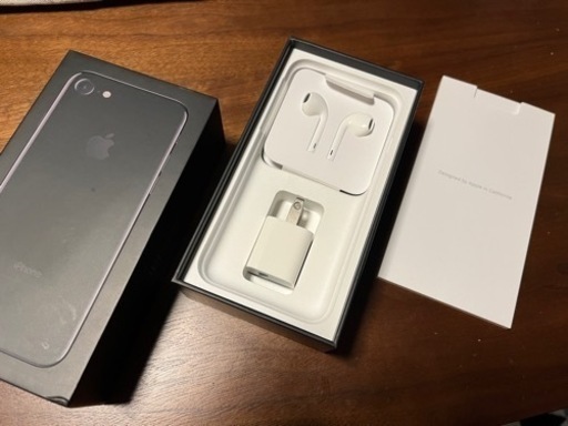 SIMフリー iPhone7 ジェットブラック256GB