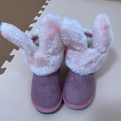 うさぎちゃんムートンブーツ　2way