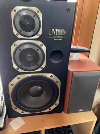 6/19まで！最終価格！SHARP ONKYO シャープ　オンキョー　スピーカーセット　ジャンク扱い