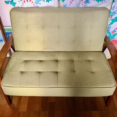 ニトリ　二人掛けソファー