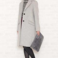 ﾅﾁｭﾗﾙﾋﾞｭｰﾃｨｰﾍﾞｰｼｯｸ woolコートの画像