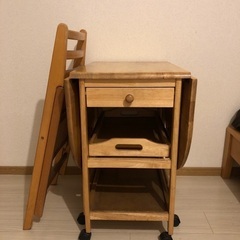 折りたたみの椅子2脚も一緒にお願いしますの画像