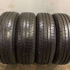 【DUNLOP ENASAVE EC204 175/65R15】夏タイヤ【スチールホイール 15インチ 5.5J4HPCD100】2019年製 バリ溝　(VTF472-2)クレジットカード QRコード決済可能