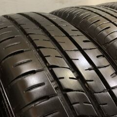 【DUNLOP ENASAVE EC204 175/65R15】夏タイヤ【スチールホイール 15インチ 5.5J4HPCD100】2019年製 バリ溝　(VTF472-2)クレジットカード QRコード決済可能