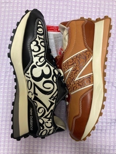 ニューバランス MS327 フランクミュラー コラボ　ブラック・ブラウン2足セット27.5cm