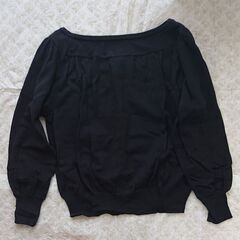 【未使用】ブラックカーディガンの画像