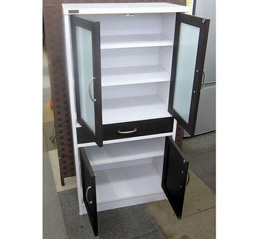 食器棚 幅58㎝ CERISE スリーズ 高さ120×奥行30㎝ キッチン収納