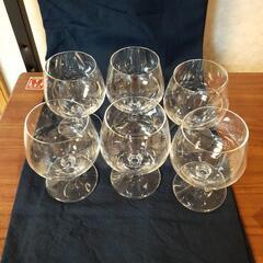 6個セットのグラスです。の画像