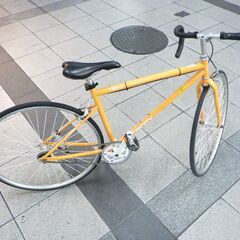 新春セール開催 10000円を6,000円TRINITY Plus 自転車 オレンジ クロスバイク の画像