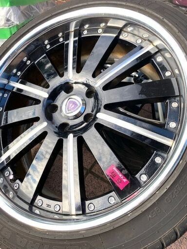 LOWENHART レーベンハート DEF デフ 20インチ 4本セット ハリアー アルファード 8 2/1 J PFF＋35 ホイール 車