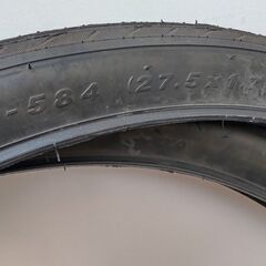 中古自転車タイヤ2本 27.5x1.75 ETRTO:45-584の画像