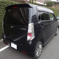 込プライス２５万円 ワゴンＲスティングレー リミテッド ブラック パドルシフト 本車検２年受渡 機関良好の画像