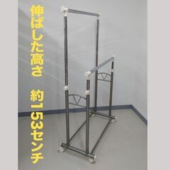 ハンガーラック（洋服ラック）キャスター付きの画像