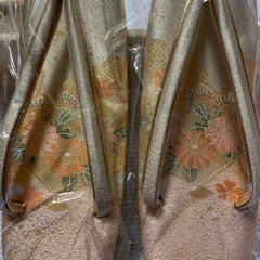 草履　新品オレンジ色少し下げました。の画像